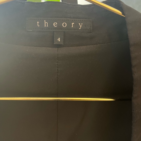 Theory Lanai Black Open Front Blazer in Size 4 - Picture 4 of 4